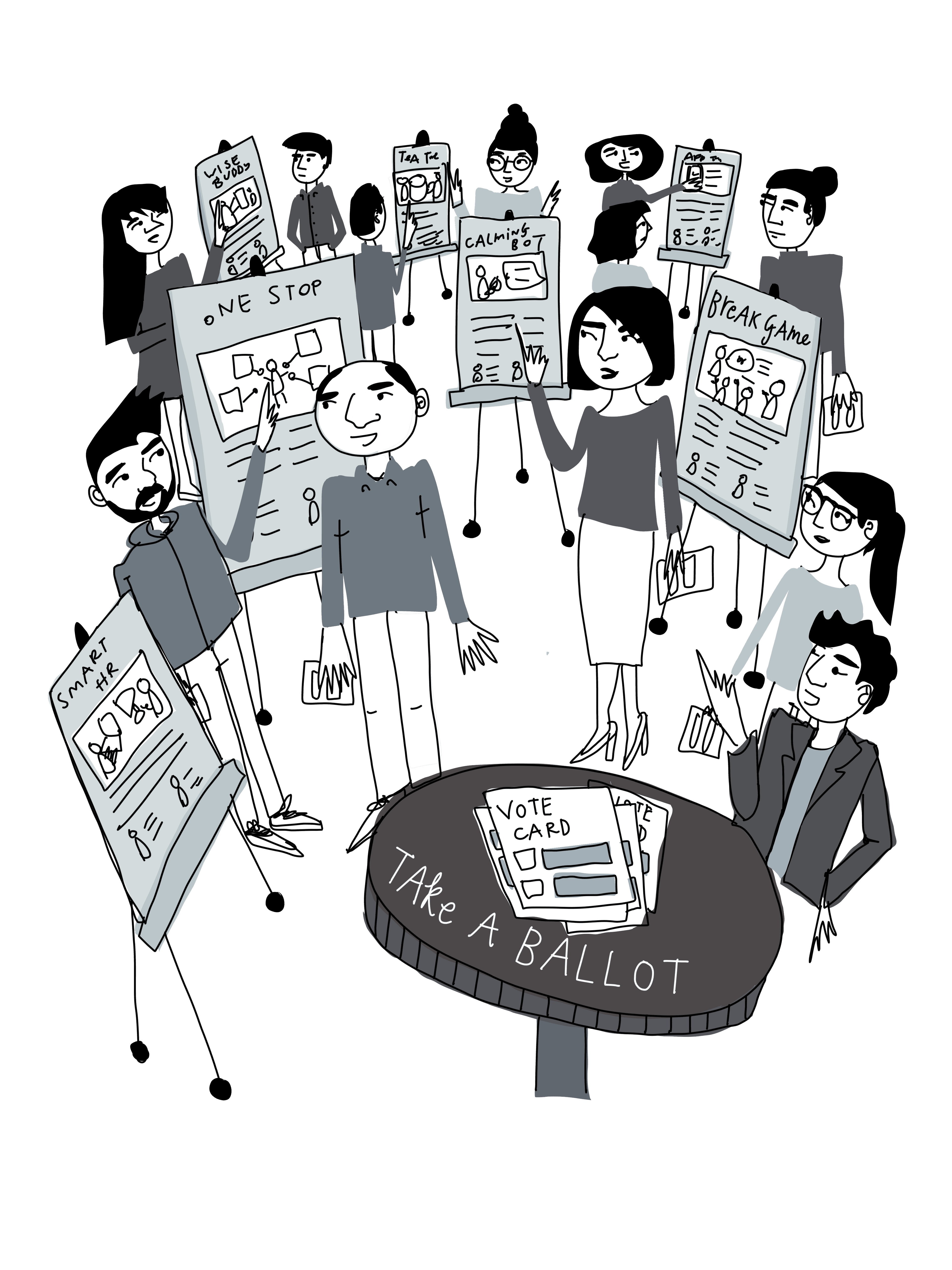 Idea Party illustration